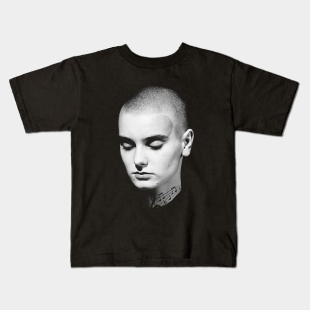 Sinead O'Connor Vintage Kids T-Shirt by Panamerum